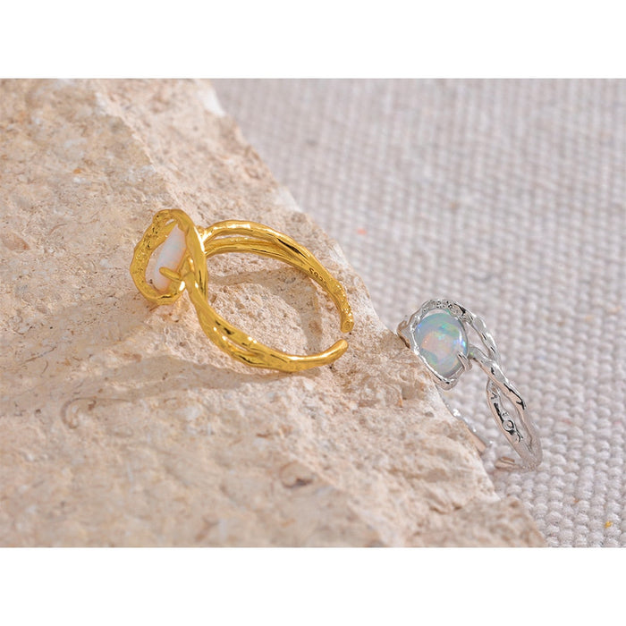 Abstract Design Vintage Ring for Women