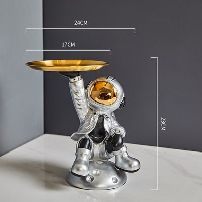 SPACEMAN Resin Ornament Decor Sculpture