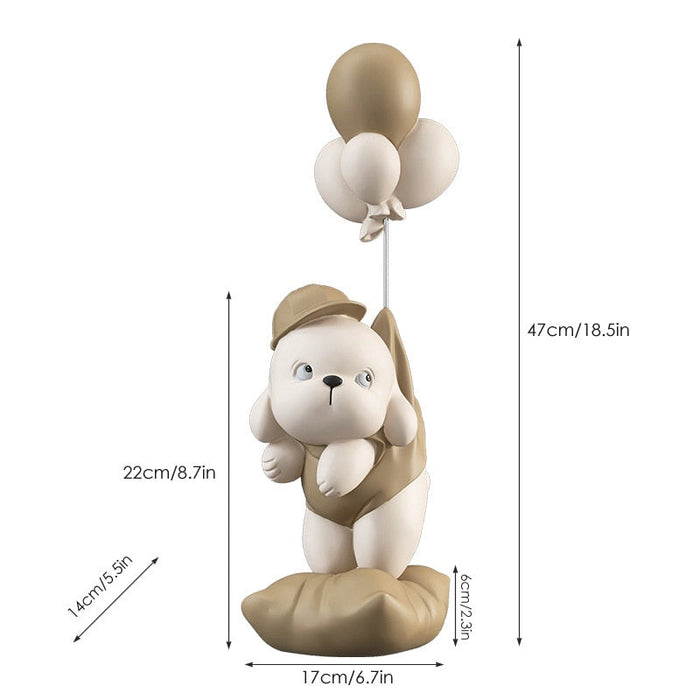 Balloon Dog Sculpture Modern Art for Home