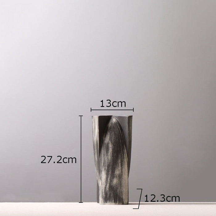 OREO Abstract Ceramic Vase Flower Pot