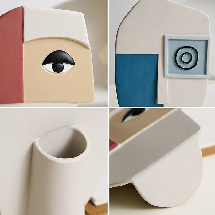 VISAGE Art Ceramic Pottery Vase