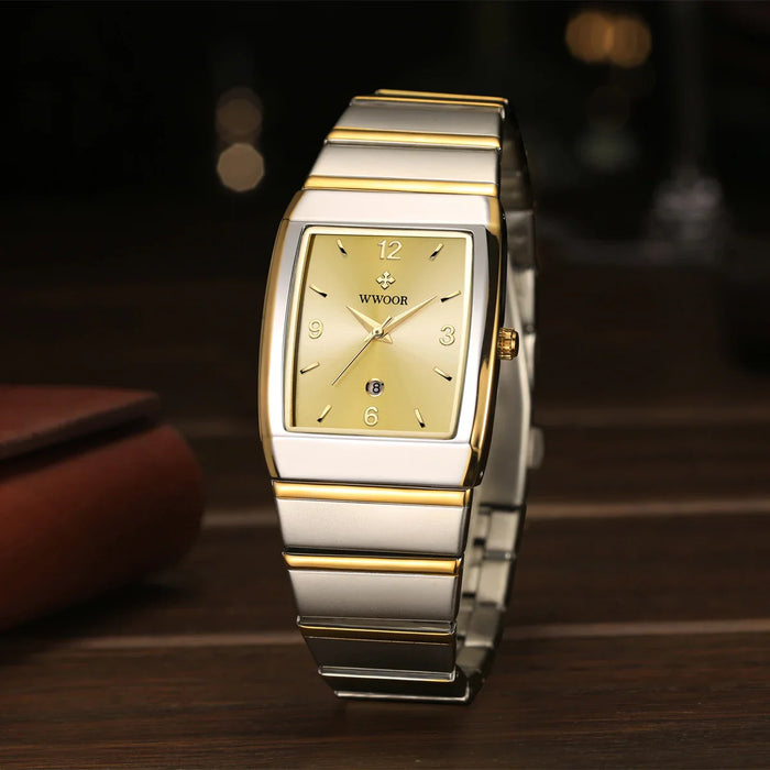 VANTIQUE® Elegant Luxury Man's Square Watch
