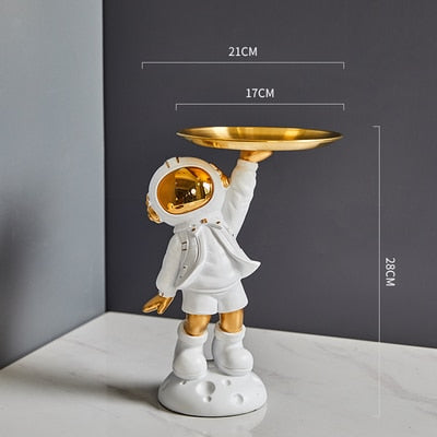 SPACEMAN Resin Ornament Decor Sculpture