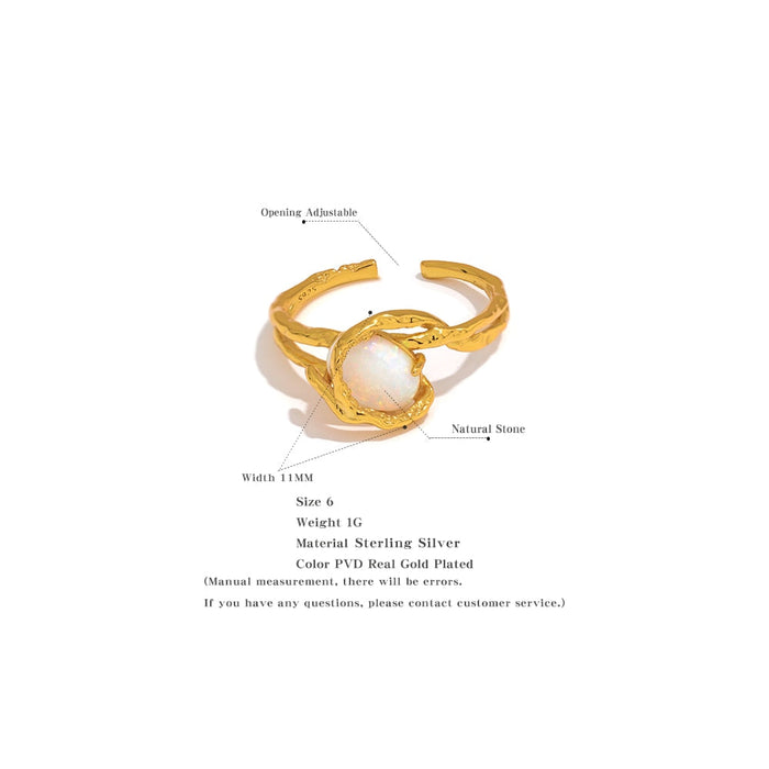 Abstract Design Vintage Ring for Women