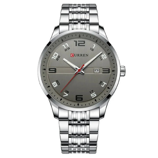 DUOMO® Elegant Design Silver Sports Watch
