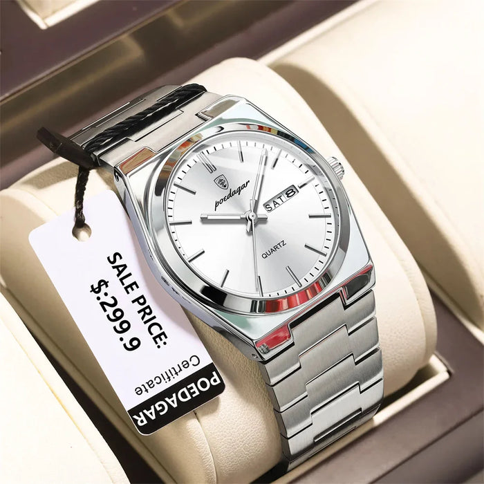 ELMORA® Luxury Elegant Day Date Watch