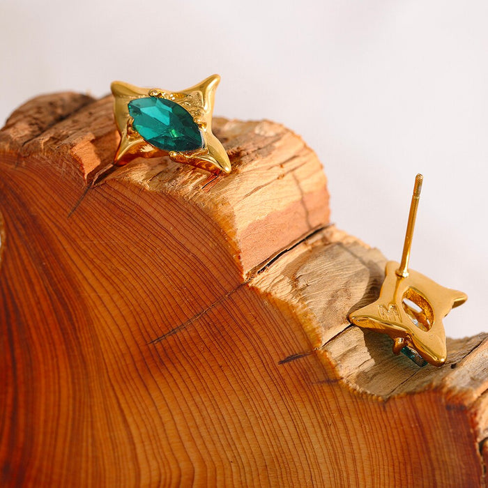 Luxury Design Earrings with Crystals