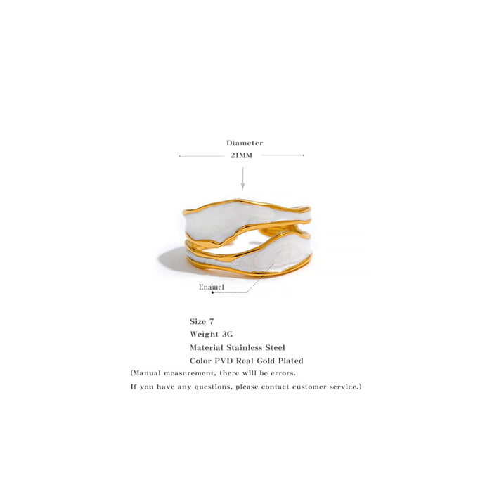 Elegant Luxury Golden Ring for Women