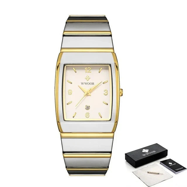 VANTIQUE® Elegant Luxury Man's Square Watch