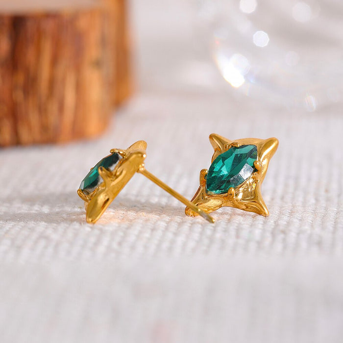 Luxury Design Earrings with Crystals