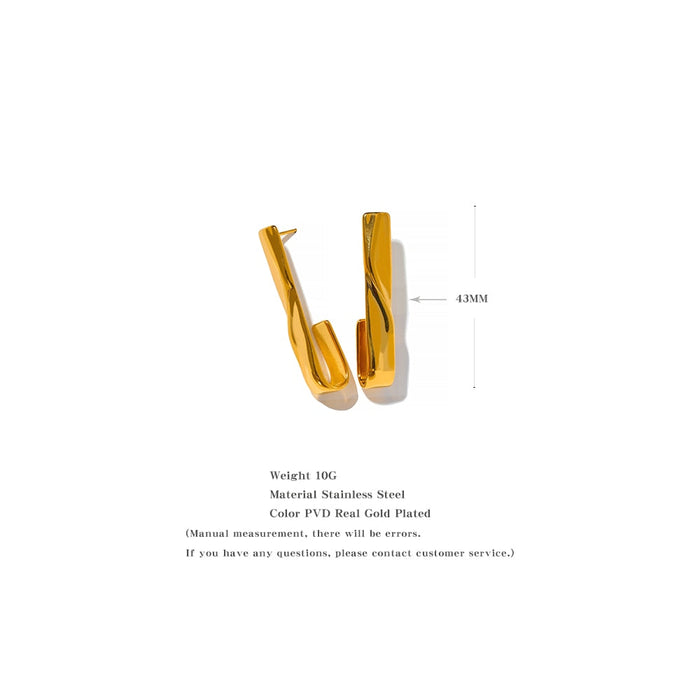 Unique Shape and Design Earrings
