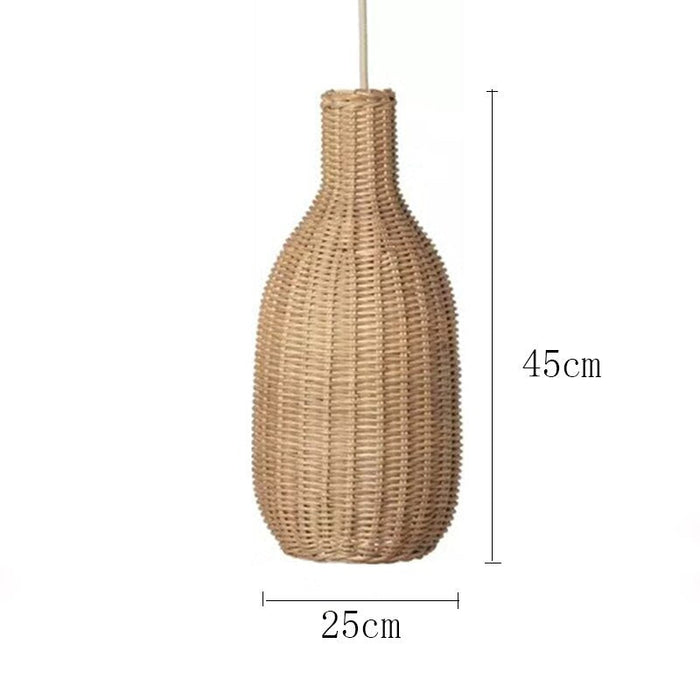 Unique Charming Chinese Style Rattan Pendant Light