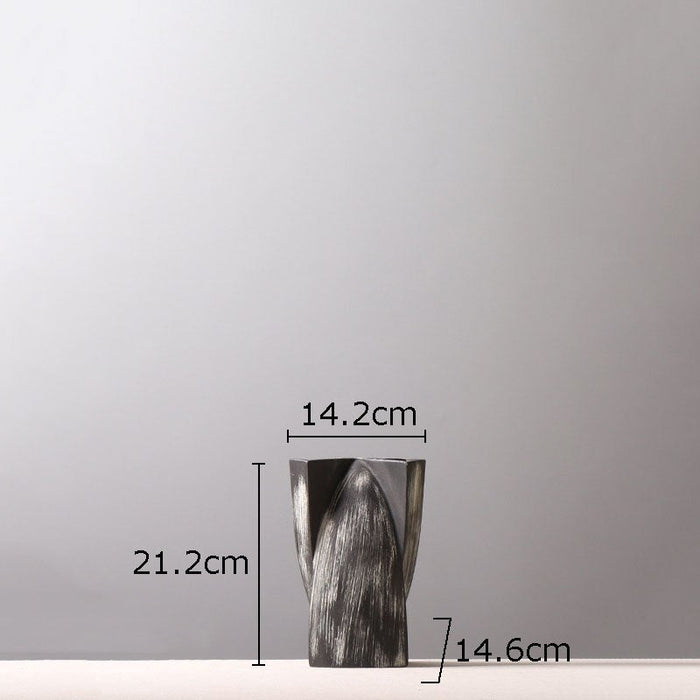 OREO Abstract Ceramic Vase Flower Pot