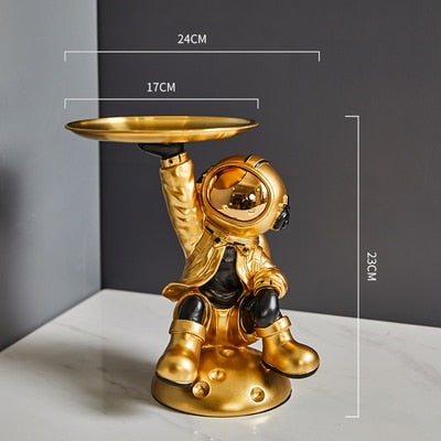 SPACEMAN Resin Ornament Decor Sculpture