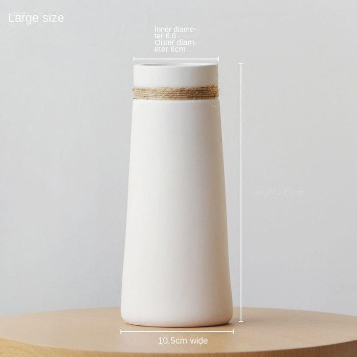 MAREEC Modern Japanese-Inspired Ceramic Vase