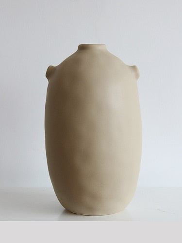 SOUL Quiet Wind Morandi-Tinted Ceramic Vase