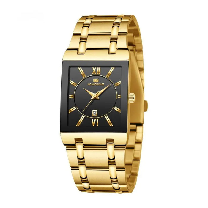SALVIO® Designer Men Luxury Square Dial
