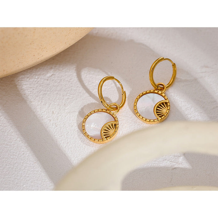 Moon Design Earrings