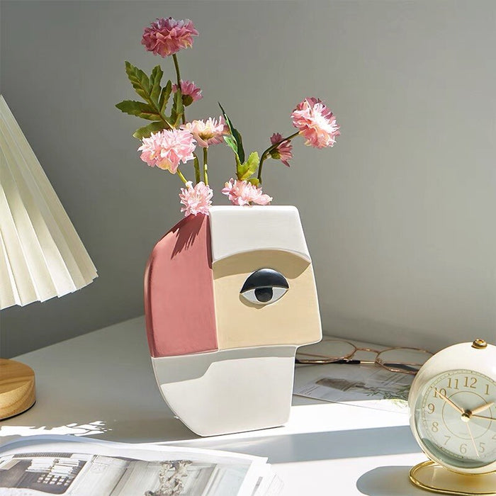 VISAGE Art Ceramic Pottery Vase