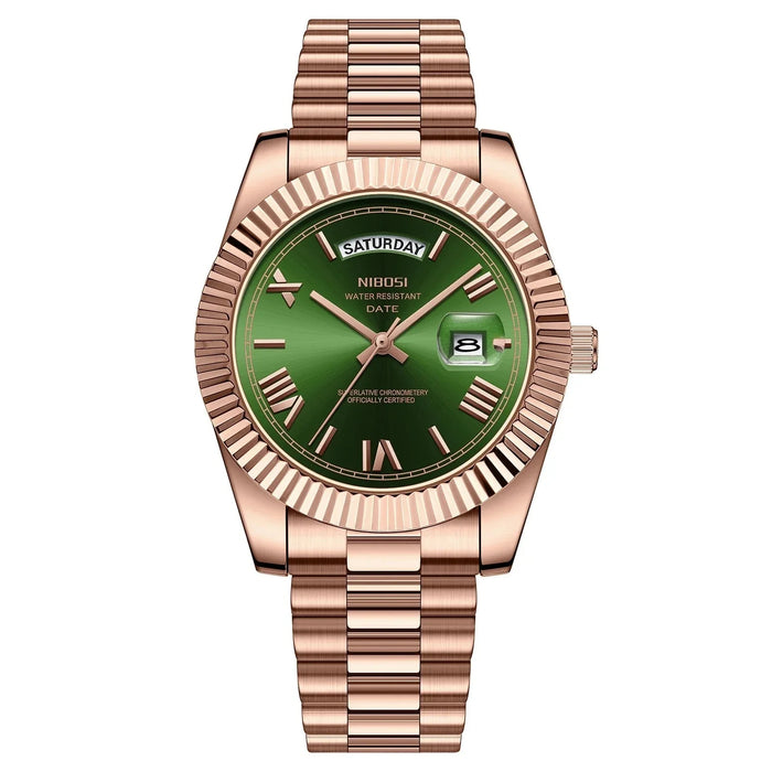 BRAVERE® Elegant Men´s Day Date Luxury Watch