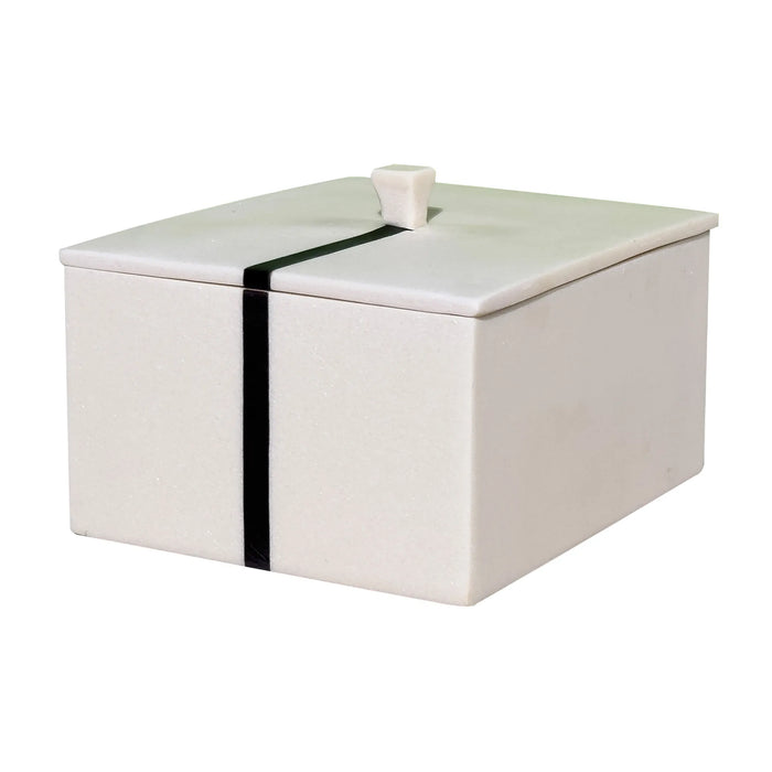 Santorini Bathroom Set – Quartz-Style Resin, 6-Piece Design