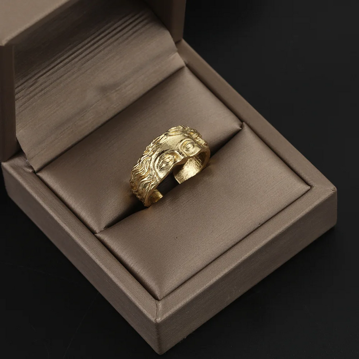 Charming Greek Vintage Style Ring Handcrafted