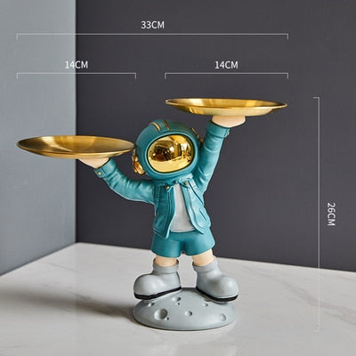 SPACEMAN Resin Ornament Decor Sculpture