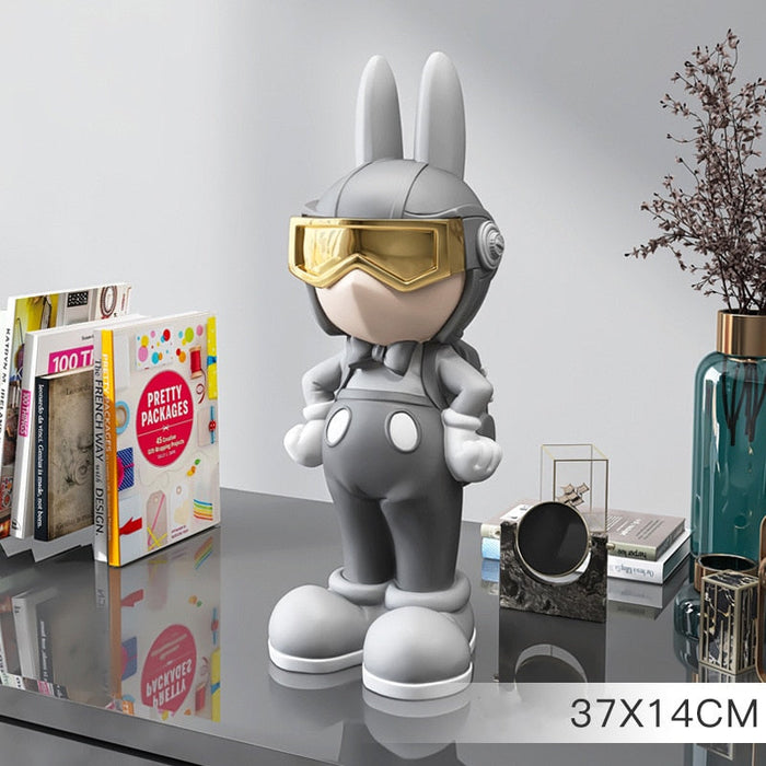 Animal-Themed Resin Decorative Piece
