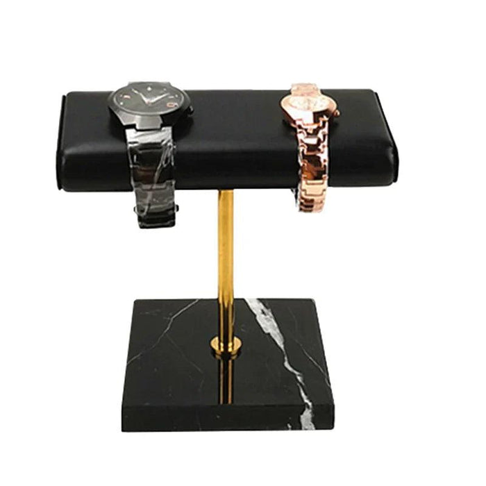 Unique Black Marble Watch Stand - Achille