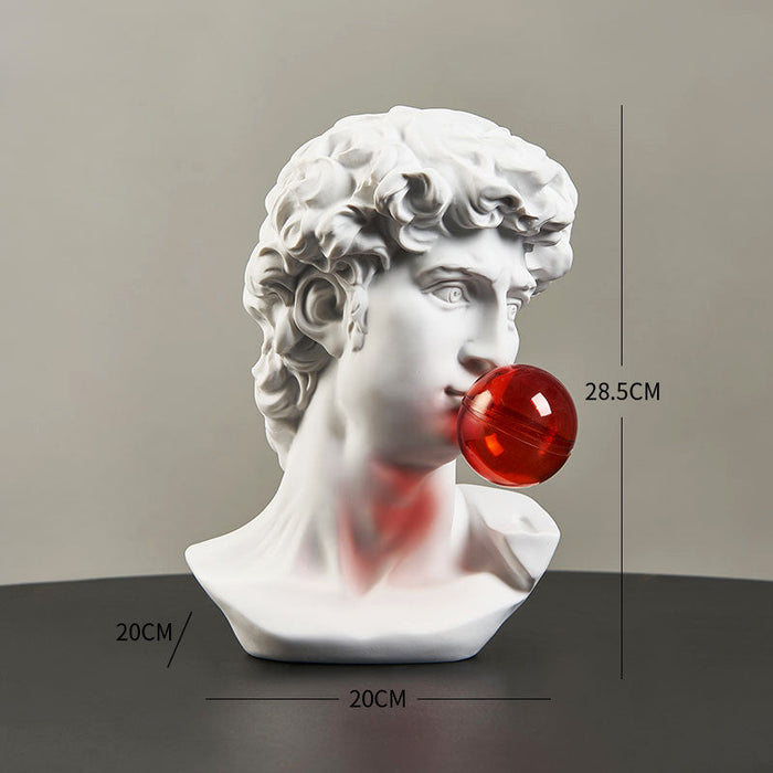 Classic Greek Figures Decorative Resin Statue
