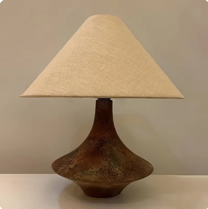 Timeless Lighting Piece Ancient Stone Lamp