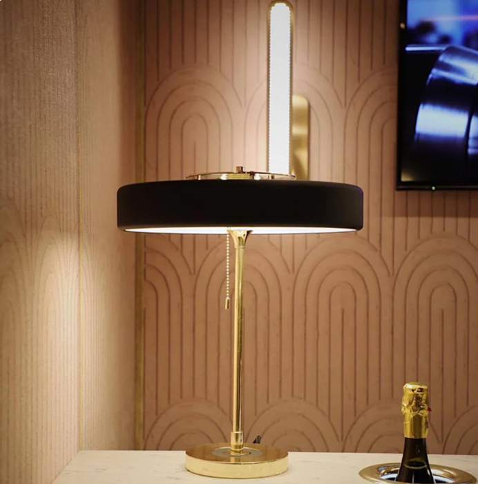 Exclusive Black Lamp Elegant Lighting Piece