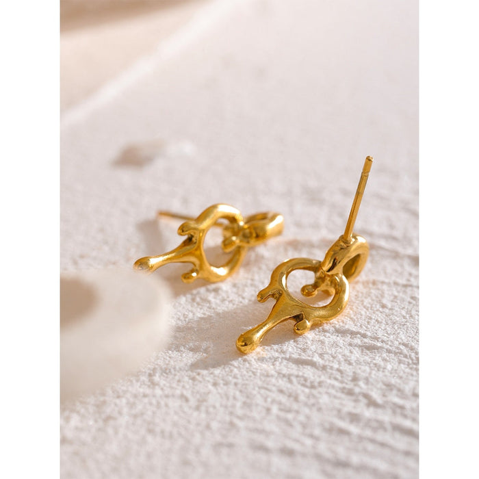 Melt Design Earrings for Ladies