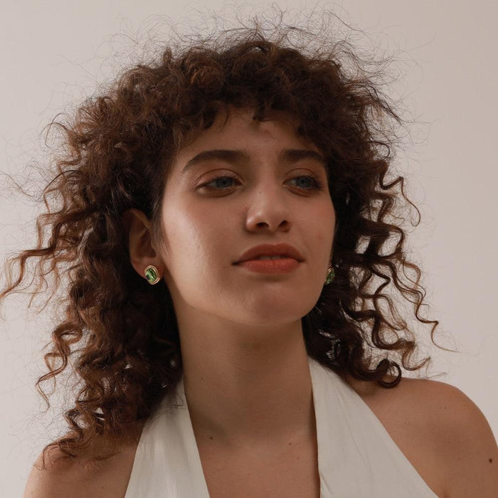 Luxury Earrings with Crystals