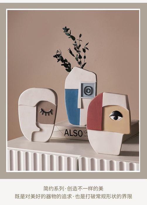 VISAGE Art Ceramic Pottery Vase