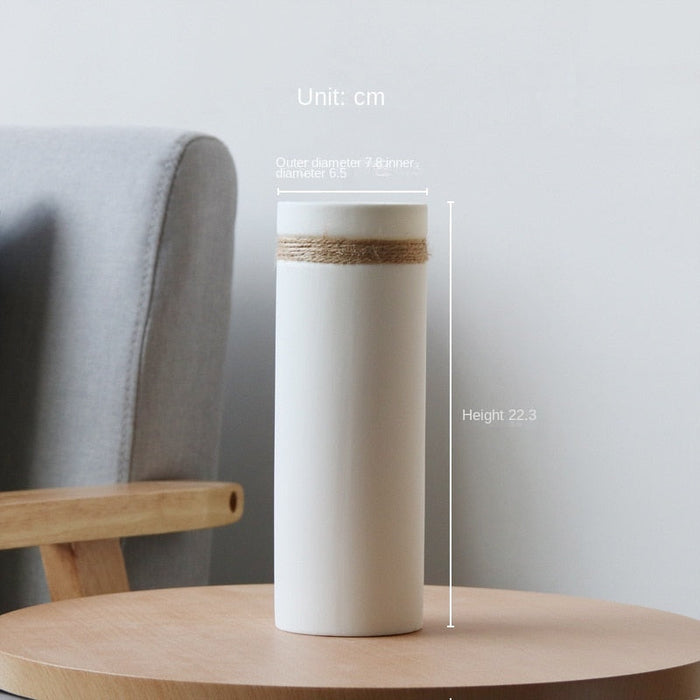 MAREEC Modern Japanese-Inspired Ceramic Vase