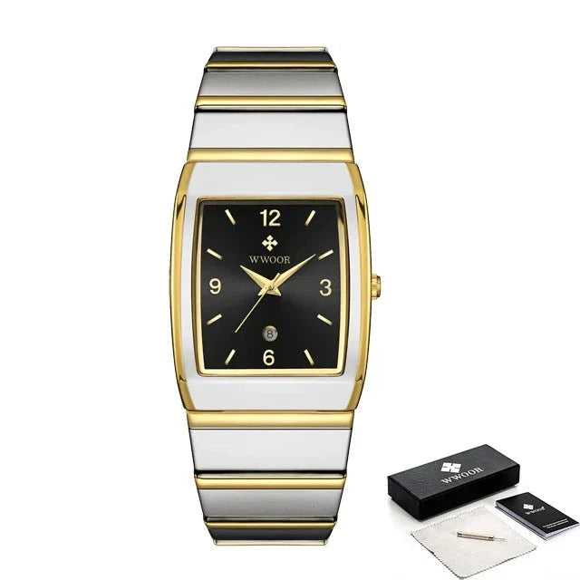 VANTIQUE® Elegant Luxury Man's Square Watch
