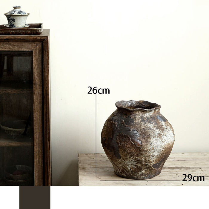 TERRA-Vintage Stoneware Ceramic Vase