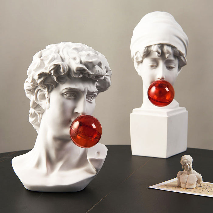 Classic Greek Figures Decorative Resin Statue