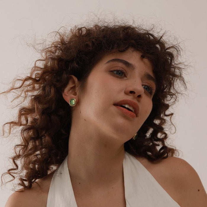 Luxury Earrings with Crystals