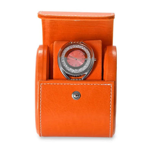 Orange Exclusive Leather Watch Case - 1 Slot