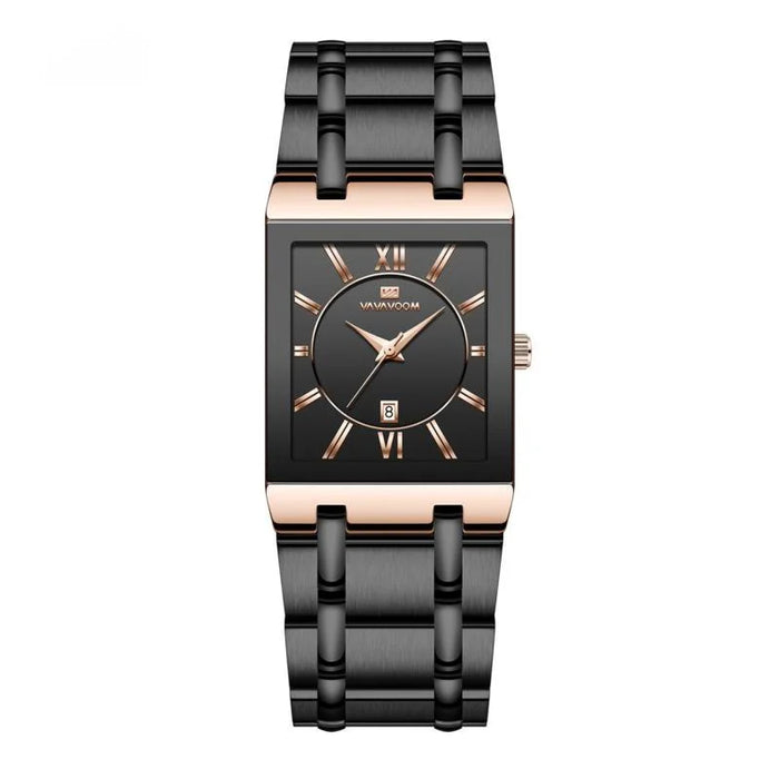 SALVIO® Designer Men Luxury Square Dial