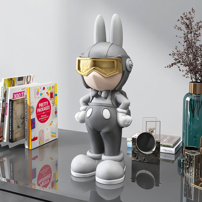 Animal-Themed Resin Decorative Piece