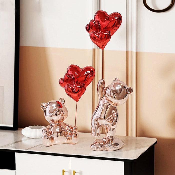 Love Bear Figurine Symbol of Affection and Care