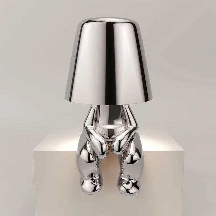 Stylish Whimsical Luxury Designer Golden Table Lamp