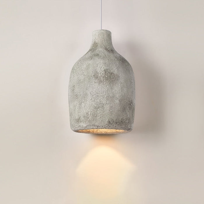 Elegant Concrete Natural Design Minimalist Chandelier