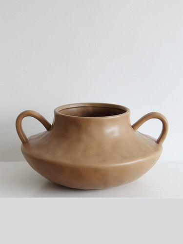 SOUL Quiet Wind Morandi-Tinted Ceramic Vase