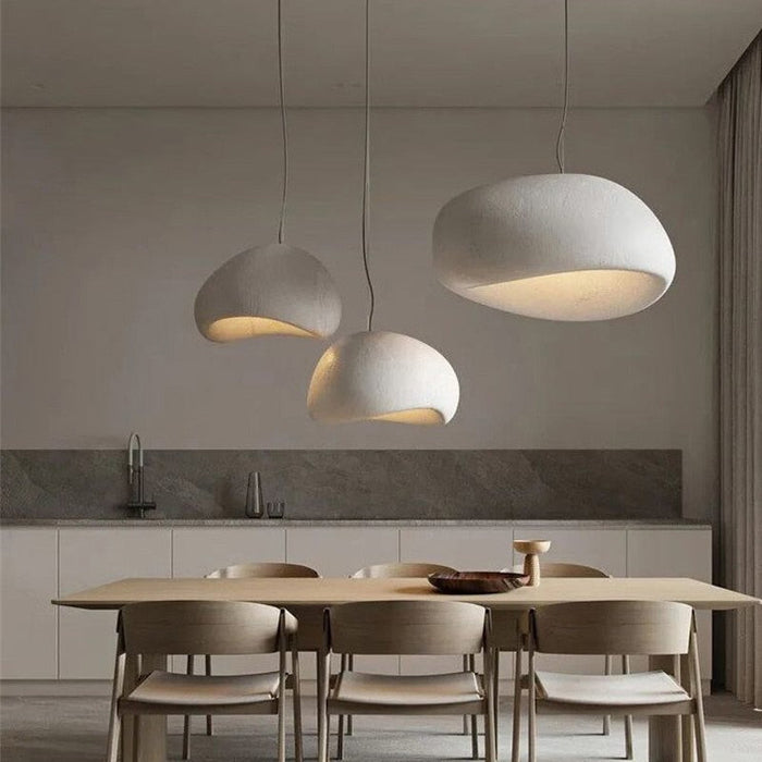 Elegant Modern Minimalist Japanese-Style Chandelier
