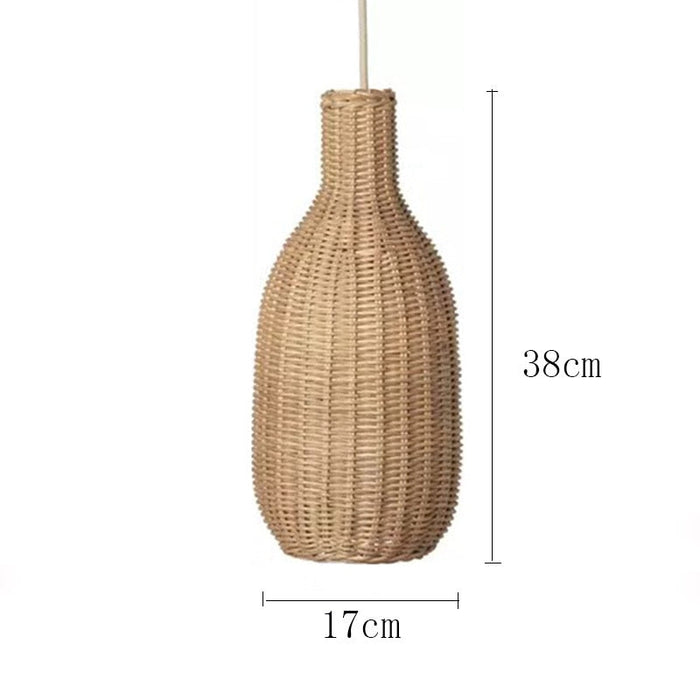 Unique Charming Chinese Style Rattan Pendant Light