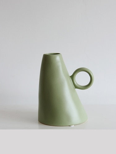 SOUL Quiet Wind Morandi-Tinted Ceramic Vase